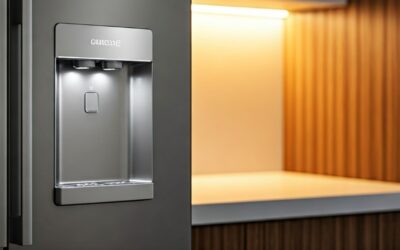 Cleaning Fridge Water Dispensers Clogged by Ash Particles